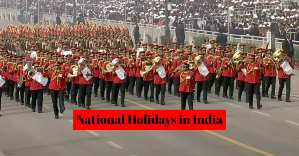 National Holiday on 15 August