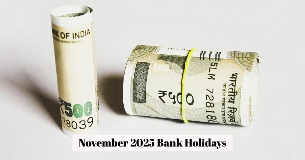 November 2025 Bank Holidays