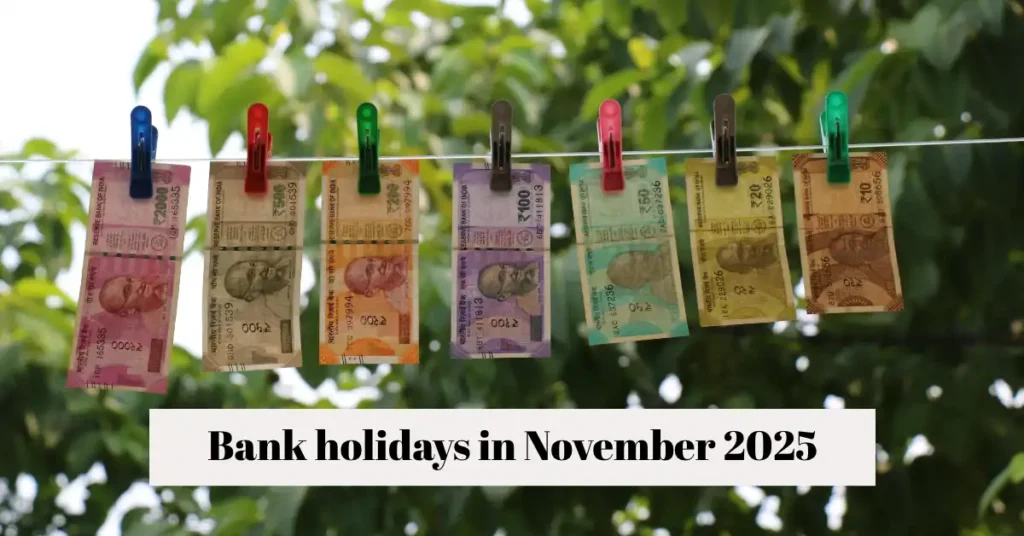 Bank holidays in November 2025