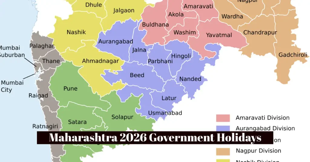 Maharashtra 2026 government holidays